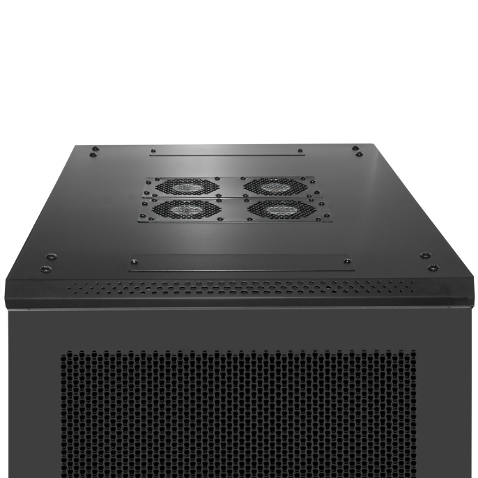 Шкаф телекоммуникационный 19" напольный 42U ExeGate EC-FS-42U.600.800.V.V.BLACK 19”, 42U, (EX300275RUS)