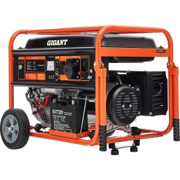 Бензиновый генератор Gigant (6,5 кВт; эл.стартер; ATS; колёса и ручки) GGL-6500E