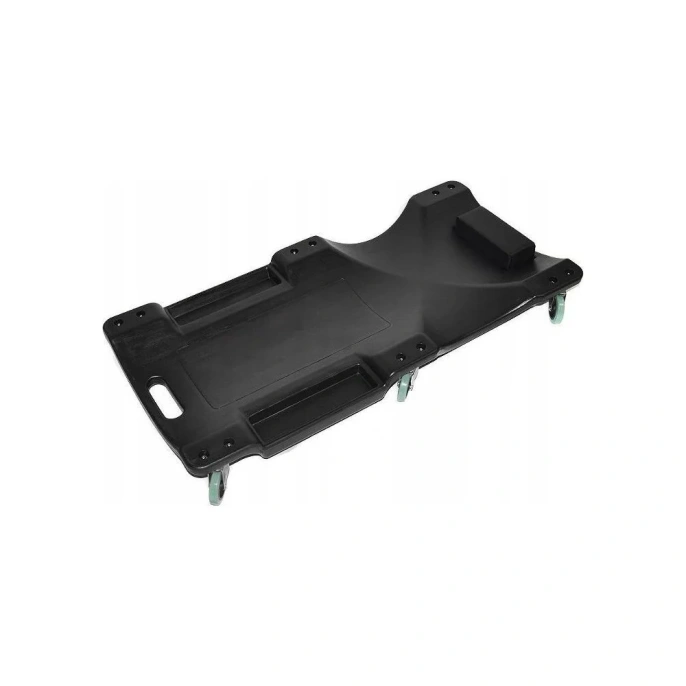 Подкатной низкопрофильный лежак на 6 колёсах пластик, 40 TORIN TRH6802-2