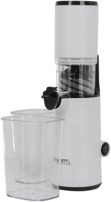 Соковыжималка Scarlett SC-JE50S59, шнековая, белый