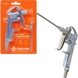 Продувочный пневматический пистолет Airline металл L=95мм ATBU016