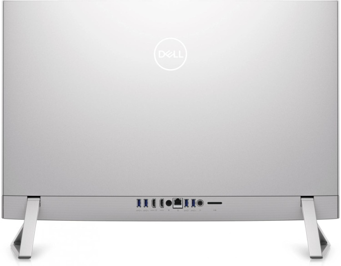 Моноблок Dell Inspiron 7730 27" Full HD i5 1334U 1.3 16Gb SSD512Gb Iris Xe CR Windows 11 Pro GbitEth WiFi BT 90W клавиатура мышь Cam серебристый 1920x1080