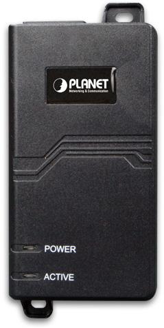 Инжектор PLANET IEEE802.3at High Power PoE+ Gigabit Ethernet Injector - 30W All-in-one Pack POE-163