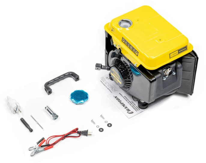 Бензиновый генератор CHAMPION PNIGG950, 220/12 В, 0.9кВт