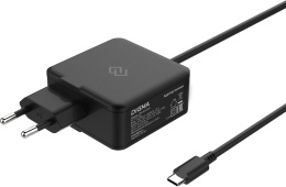 Адаптер питания Digma DM-U65-GAN, 5 - 20 В, 3.25A, 65Вт, черный
