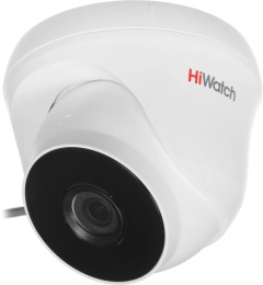 Камера видеонаблюдения аналоговая HiWatch DS-T233 3.6-3.6мм HD-TVI цв. корп.:белый DS-T233 3.6 MM