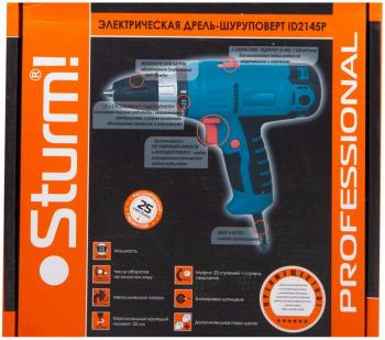 Шуруповерт STURM! ID2145P, сетевой