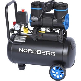 Компрессор безмасляный NORDBERG 220 В, ресивер 18 л, 170 л/мин NCEO10/170
