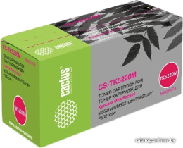 Картридж лазерный Cactus CS-TK5220M TK-5220M пурпурный (1200стр.) для Kyocera Ecosys M5521cdn/M5521cdw/P5021cdn/P5021cdw с чипом