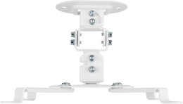 Кронштейн для проектора Cactus CS-VM-PREC01-WT, до 13.5кг, потолочный, поворот и наклон, белый