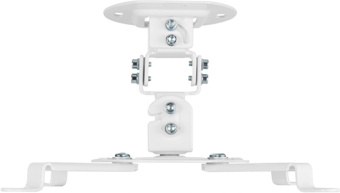 Кронштейн для проектора Cactus CS-VM-PREC01-WT, до 13.5кг, потолочный, поворот и наклон, белый