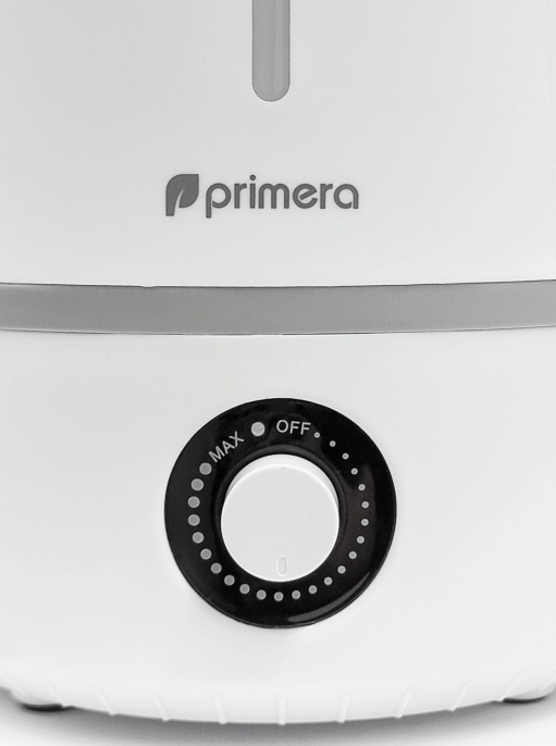 Увлажнитель воздуха ультразвуковой PRIMERA HUP-R1060-TA,  6л,  белый