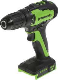 Дрель-шуруповерт Greenworks GD24DD35 аккум. патрон:быстрозажимной 3704007