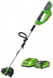 Greenworks Триммер аккумуляторный G40LTK4, {40V, 30 см, с 1хАКБ 4 А.ч и ЗУ} [2101507UB]