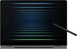 Ноутбук Samsung Galaxy Book 5 Pro 360 NP960, 16", 2025, трансформер,  AMOLED, Intel Core Ultra 7 256V 2.2ГГц, 8-ядерный, 16ГБ LPDDR5x, 512ГБ SSD,  Intel Arc  140V, Windows 11 Home,  серый [np960qha-kg