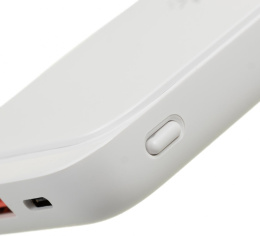 Мобильный аккумулятор Digma DGPQ10E 10000mAh QC3.0/PD3.0 20W 3A 2xUSB-A/USB-C беспров.зар. белый DGPQ10E20PWT