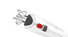 Миксер Bosch/ Миксер Bosch, ручной, 4 скорости, импульсный режим, 2 насадки, мощность 375 Вт, цвет белый