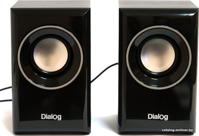 Dialog AST-15UP Black {2*3W RMS, активные}