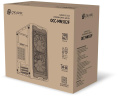 Корпус mATX Oklick OCC-MN302F, Mini-Tower, без БП, белый
