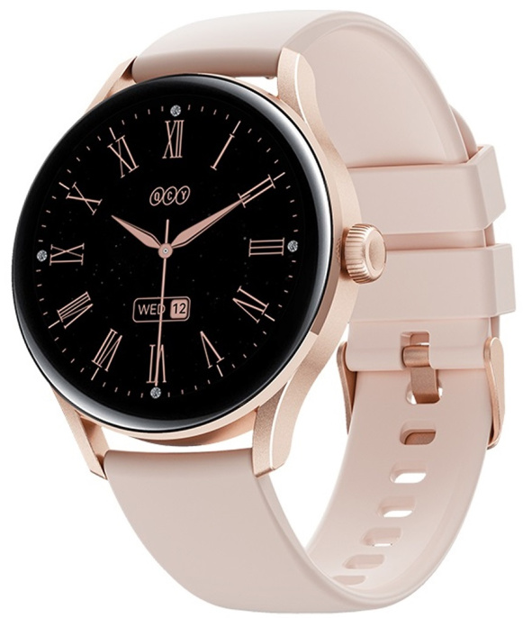 Смарт-часы QCY Watch Elite Silver WA24S11A Чипсет: Actions ATS3085L Bluetooth 5.3 Solution. Ширина ремешка: 18 мм. Материал: покрытие рамки + силикон ремешок. Дисплей: 1,19" Amoled. Разрешение: 390*390. Емкость аккумулятора: 210 мАч.