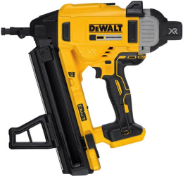 Гвоздезабиватель DeWalt DCN890N DCN890N-XJ аккумуляторный, Li-Ion, 18 В, назначение: тяжелые марки бетона, сталь, усиленные на излом, крепеж: гвозди, диаметр гвоздя: 6.3 мм шляпки , длина гвоздя: от 13 до 57 мм, емкость магазина: 30 шт, подсветка, рег