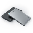 Бокс для накопителя Netac WH12 NT07WH12-30CC интерфейс SATA, до 2ТБ, подключение через USB 3.2 Gen1 Type-A 5 Гбит/с /USB 3.2 Gen1 Type-C 5 Гбит/с , корпус алюминий