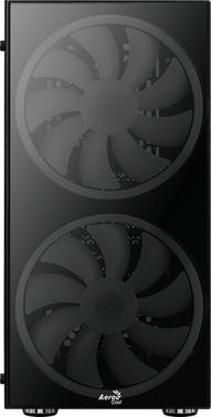 Корпус ATX Aerocool Python-G-BK-v1, Midi-Tower, без БП, черный