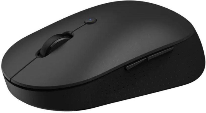 Мышь Xiaomi Mi Dual Mode Silent Edition черный оптическая 1300dpi беспров. BT для ноутбука 5but HLK4041GL/X26112
