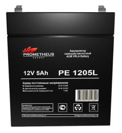 Аккумуляторная батарея PROMETHEUS ENERGY PE 1205L для ИБП, 12В, 5Ач