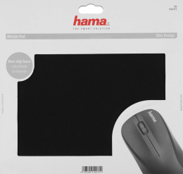 Коврик для мыши HAMA H-54171 (S) черный, джерси, 223х183х3мм [00054171]