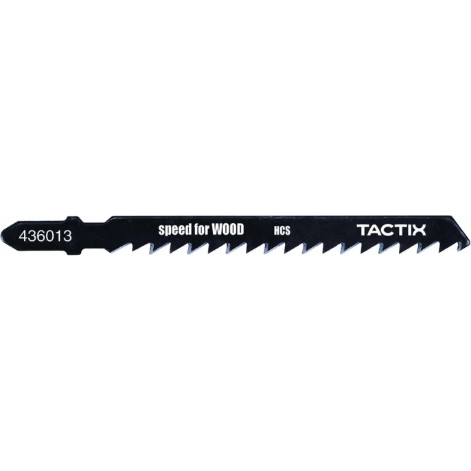 Пилка по дереву Т144D, 5 шт для электролобзика TACTIX 436013