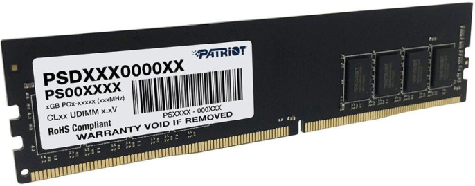Оперативная память DDR4 16Gb PC-21300 2666MHz Patriot Signature Line PSD416G266681