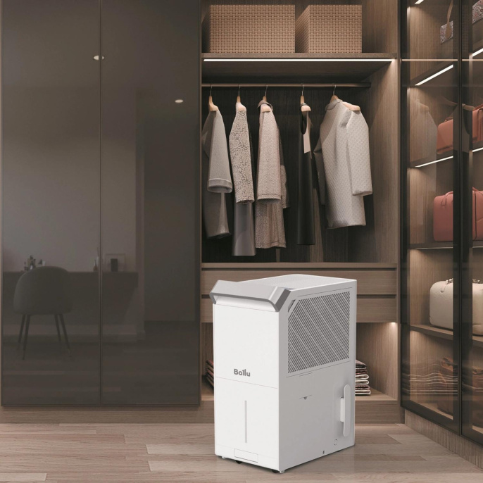 Осушитель воздуха Ballu Neo BDR-25LE 270Вт бытовой белый