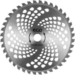 Нож для мотокосы 40 зуб. 255х1.3х25.4 мм ECO GTP-40T