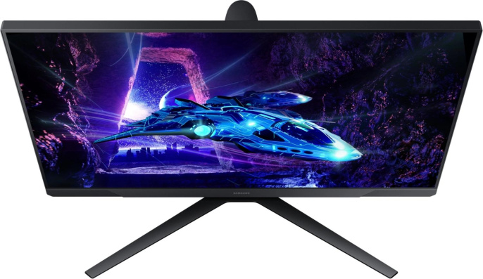 24" Монитор Samsung Odyssey G3 S24DG300EIXCI, 1920x1080, VA, 180Гц, 1хHDMI, 1хDP, черный [ls24dg300eixci]