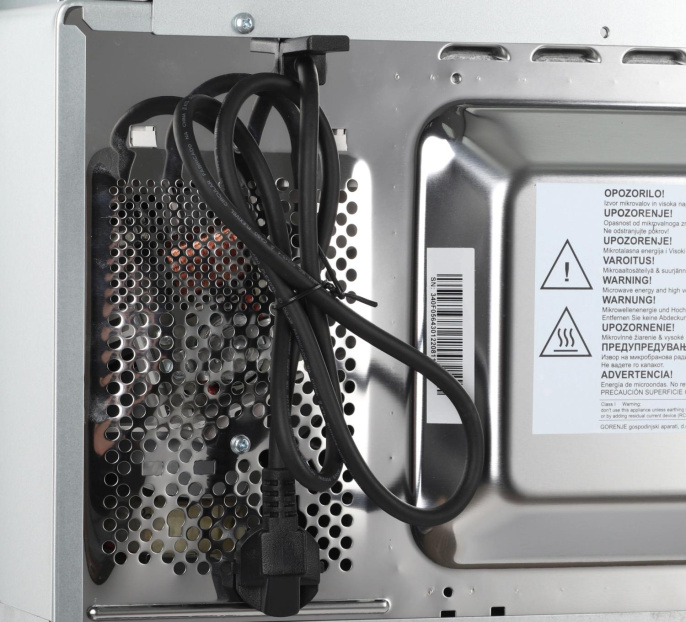 Микроволновая печь Gorenje BM201AG1X 20л. 800Вт нержавеющая сталь (встраиваемая)