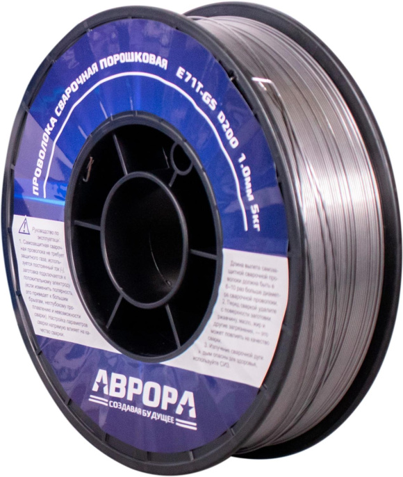 Проволока свар. Aurora E71T-GS D1мм 5000гр 39780