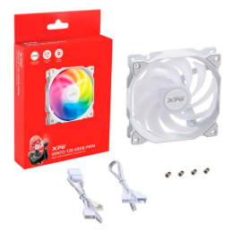 Вентилятор 120mm ADATA XPG VENTO 120 ARGB PWM VENTO120ARGBPWM-WHCWW 4-pin, PWM, 120x120x25mm, 300-1850об/мин White