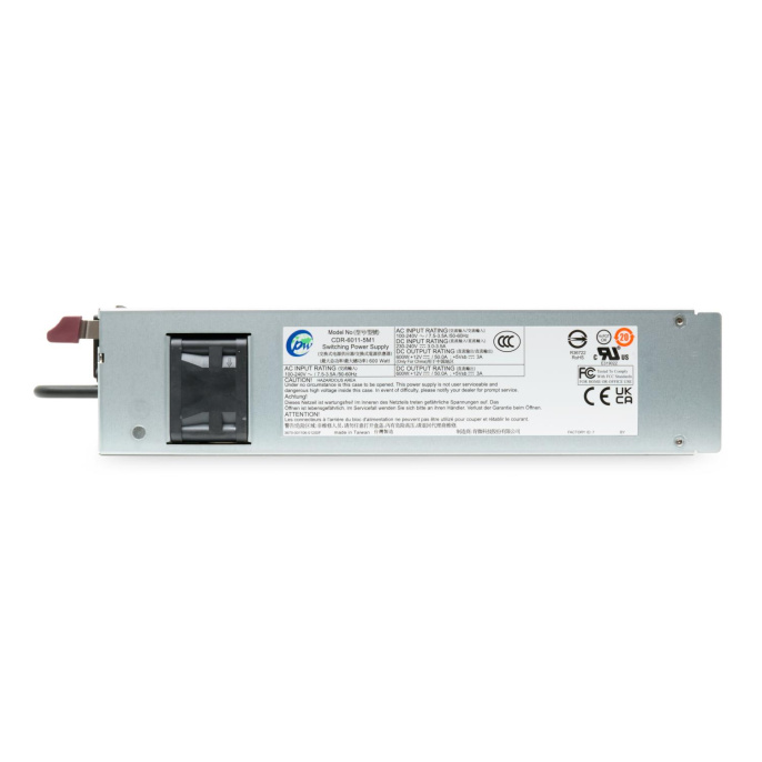 Серверный корпус 1U chassis; Mini-ITX, Micro-ATX, ATX MBs; 4 x 3.5'' hsb; 2 x USB; 1 x COM port Front ; 1 x FH expantion slot; 600W 1+1 80 Plus Platinum ; no rails CS-R11-55P