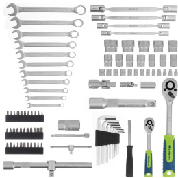 Набор инструментов СИБРТЕХ 13396,  89 предметов