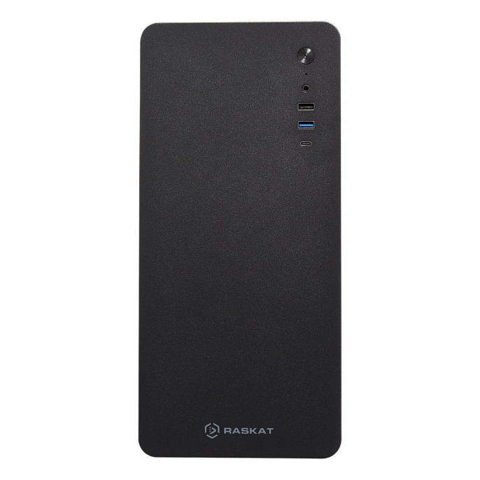 Компьютер RASKAT Standart 300 Intel Core i3 12100, DDR4 8ГБ, 256ГБ SSD , Intel UHD Graphics 730, без операционной системы, черный [standart300185508]