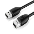Кабель CABLETIME CA13H (CT-AMAM2.0-PB1) 1 м, черный, ПВХ USB3.0 CM-AM