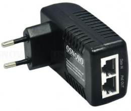 Инжектор PoE OSNOVO Midspan-1/151G 10/100/1000BASE-T 15.4Вт 100-240В АС