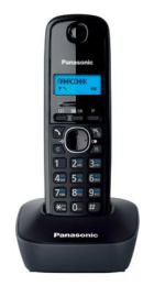 Радиотелефон Panasonic KX-TG1611RUH,  серый