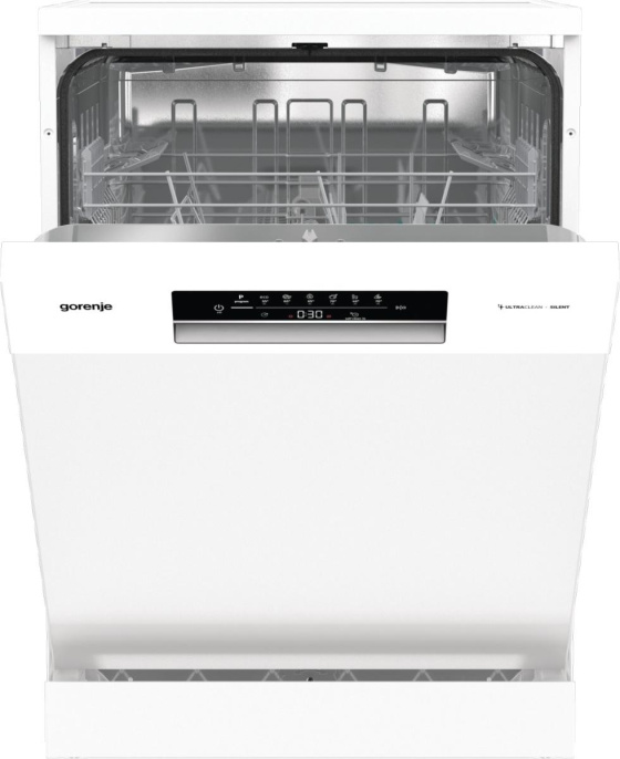 Посудомоечная машина Gorenje GS642E90W 2 корзины , полноразмерная, напольная, 59.9см, загрузка 13 комплектов, белая