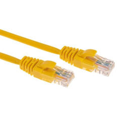 Rexant 02-0105-05 Патч-корд U/UTP, CAT 5e, RJ45-RJ45, 26AWG, LSZH, желтый, 0,5м