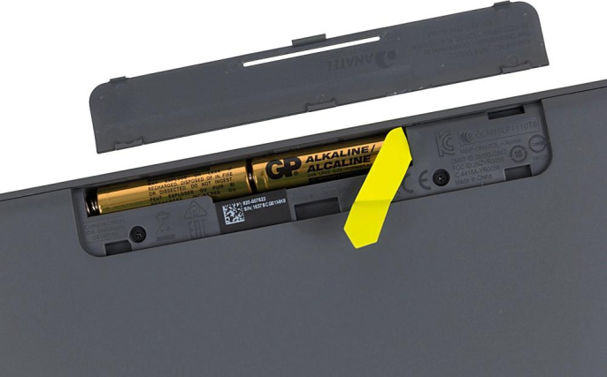 Клавиатура беспроводная Logitech K380 (DARK GREY, Multi-Device, Bluetooth Classic (3.0), 2 батарейки типа ААА)