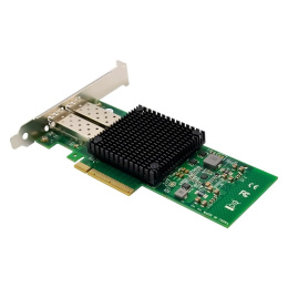 ORIENT XWT-MCX3PE8 2SFP+, Сетевая карта PCI-Ex8 v3.0 2xSFP+ 10Gbps Server NIC, Mellanox ConnectX-3 chipset, 10/1 Гбит/с, 2 планки крепления в комплекте 33296