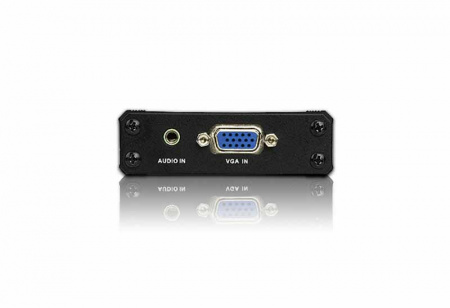 ATEN VC180-AT-G Конвертер, VGA+AUDIO HDMI, HD-DB15+MINI-JACK HDMI, Female, DC 5.3V, 1920x1200 DDC2B;1080p