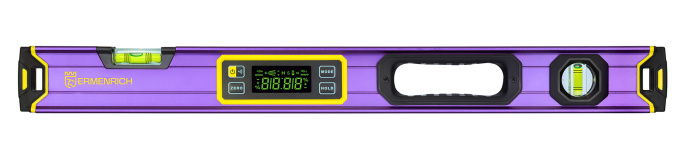 Цифровой уровень Ermenrich Verk LL60, фиолетовый